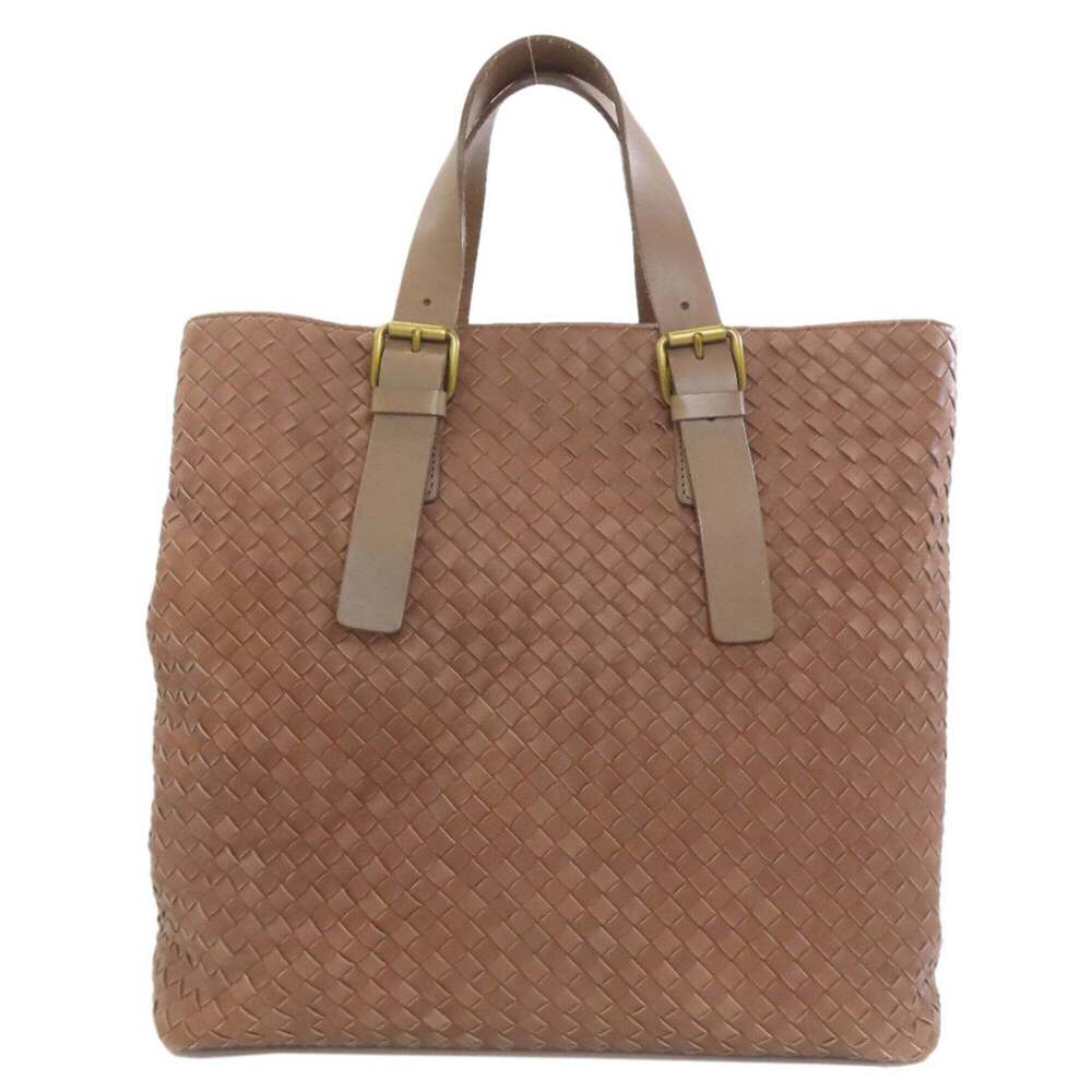 BOTTEGA VENETA Brown Intrecciato Bag